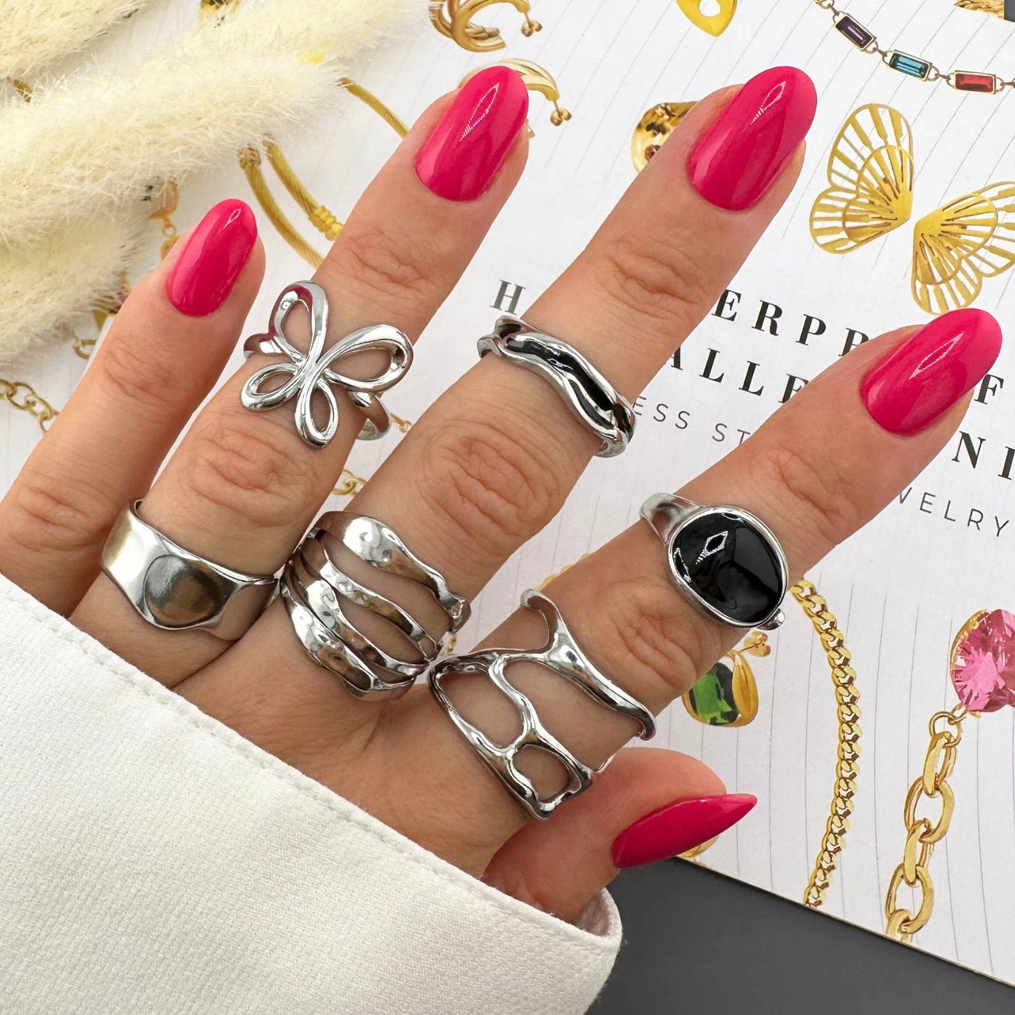 Silver Layers Ring