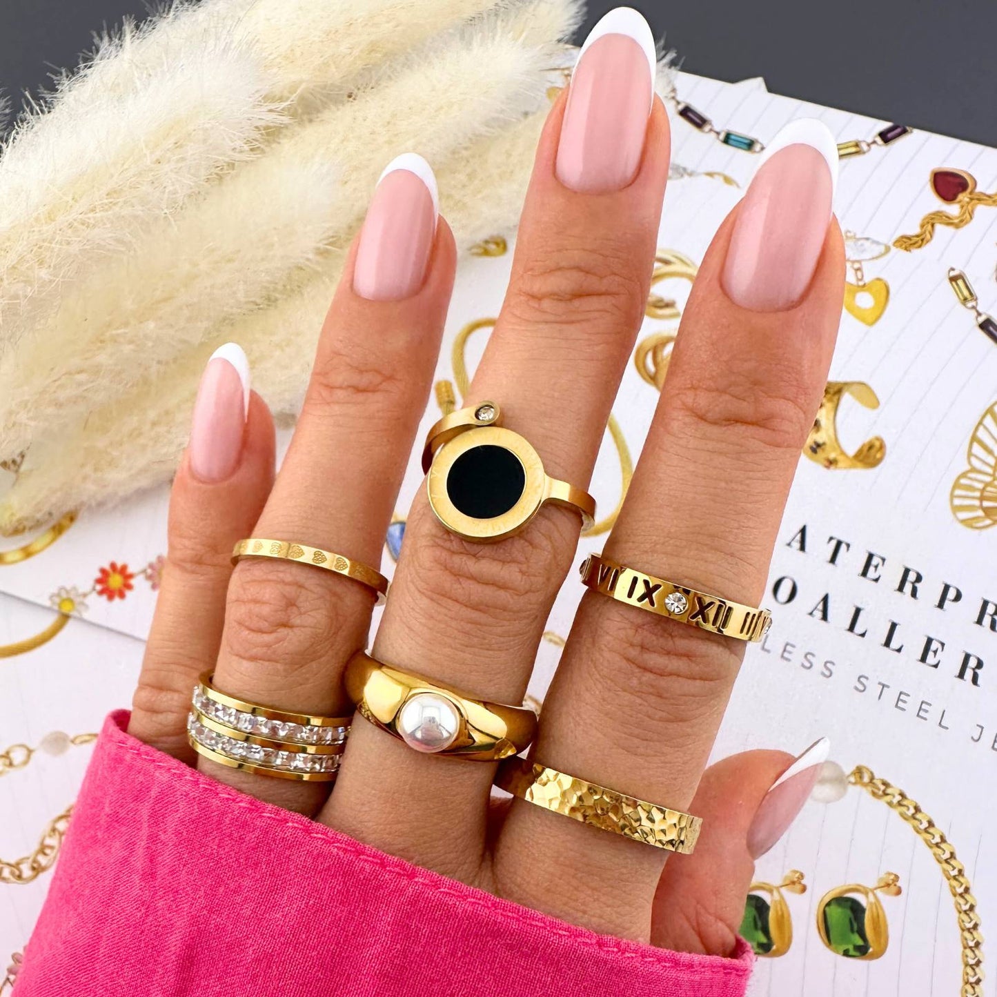 Hammered Gold Ring