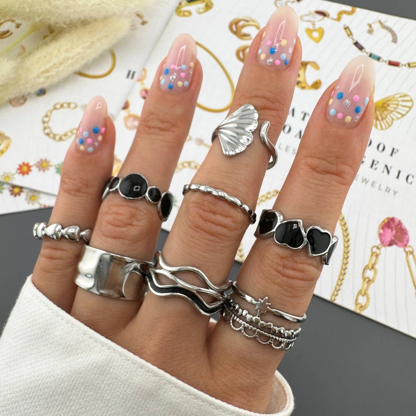 Silver Loop Ring