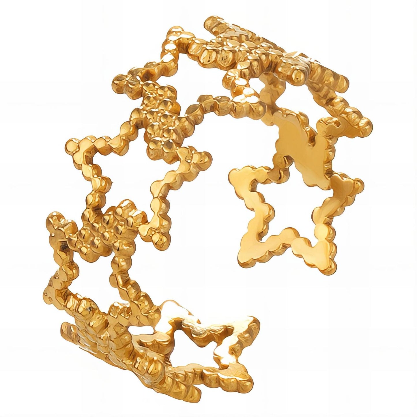 Gold Stars Ring