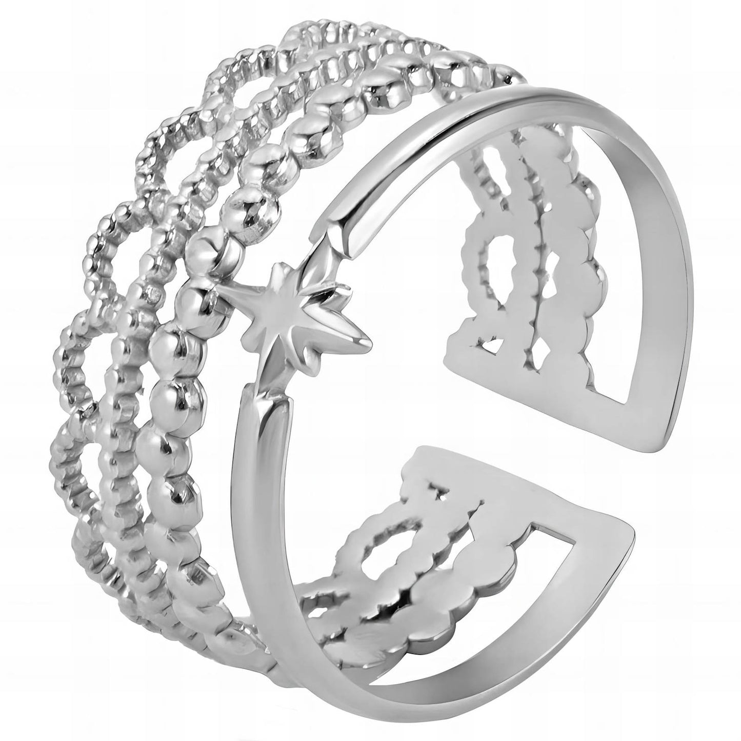 Silver Constellation Ring