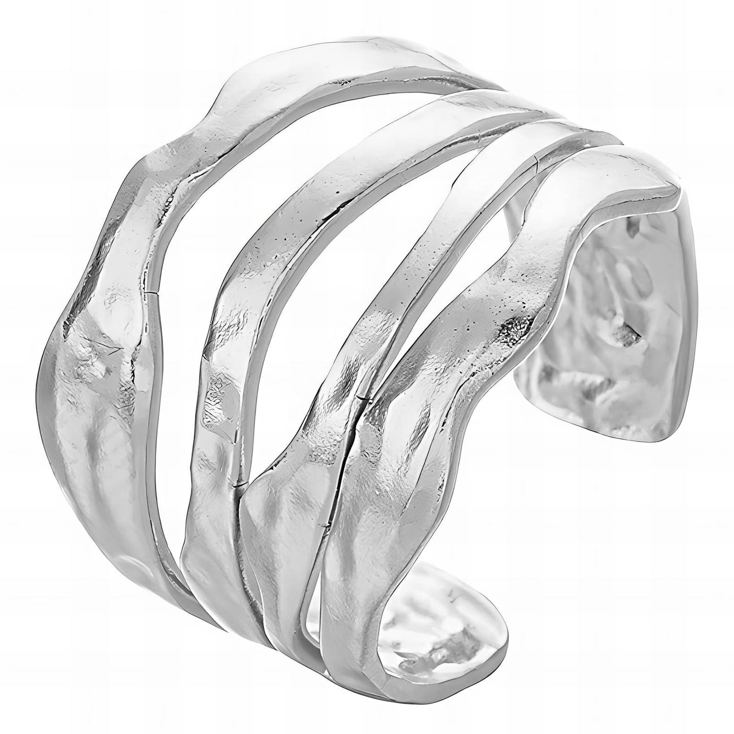 Silver Layers Ring