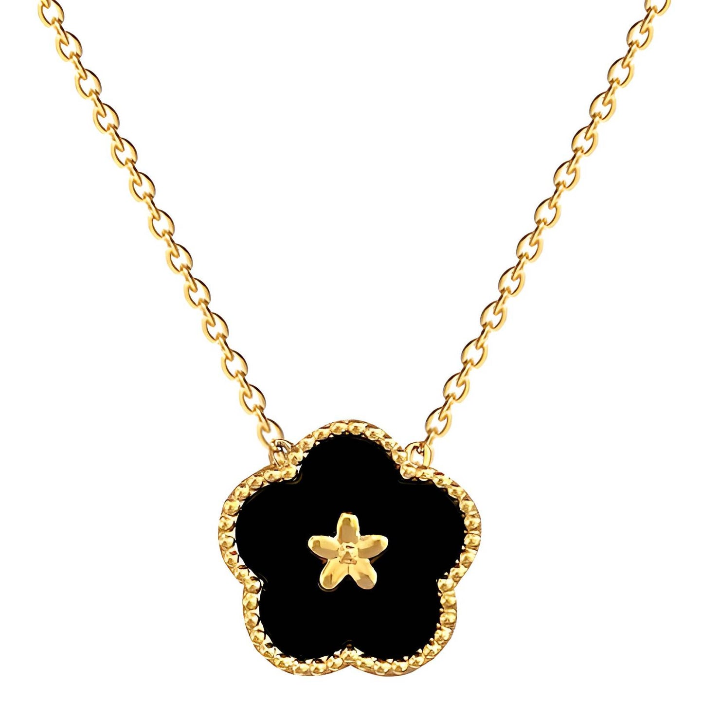 Flower in Flower Necklace