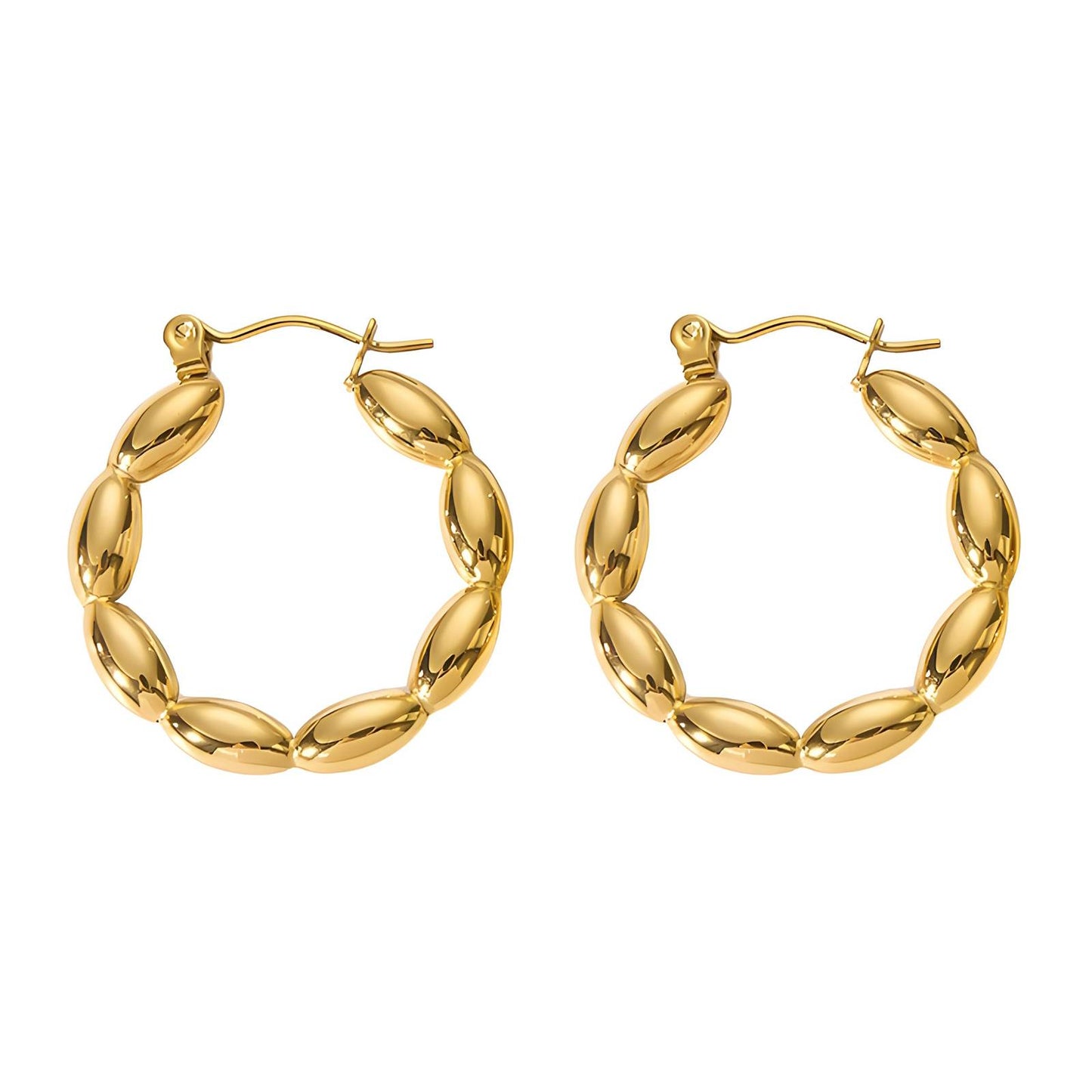 Bubble Hoop Earrings