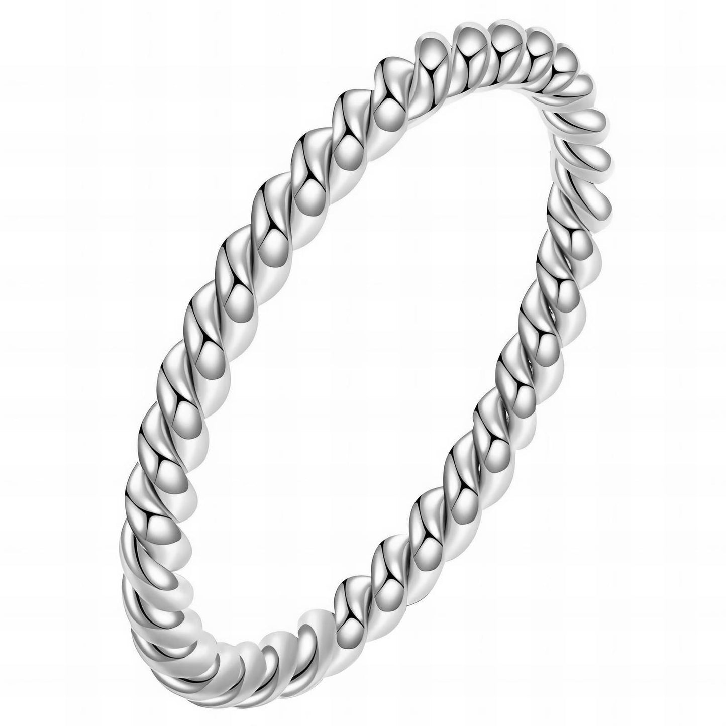 Silver Twisted ring