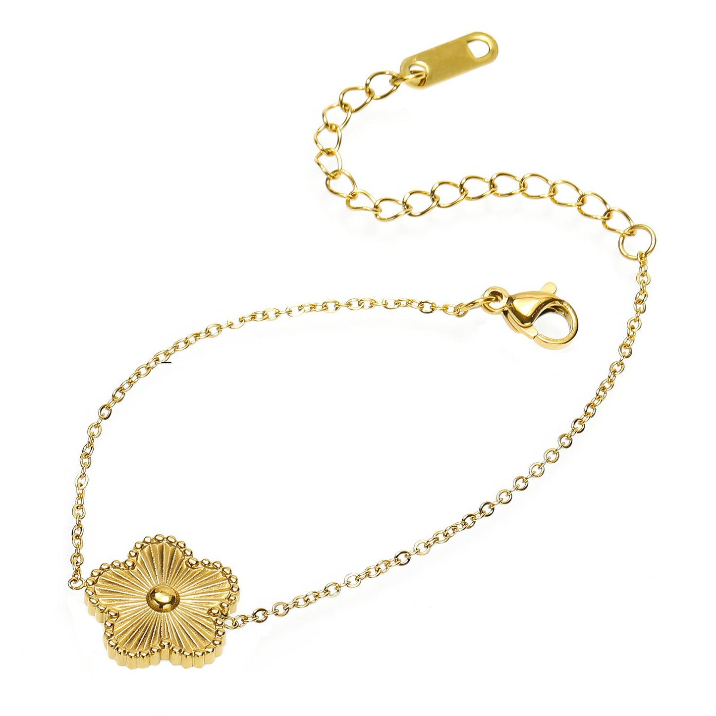 Gold Flower Bracelet