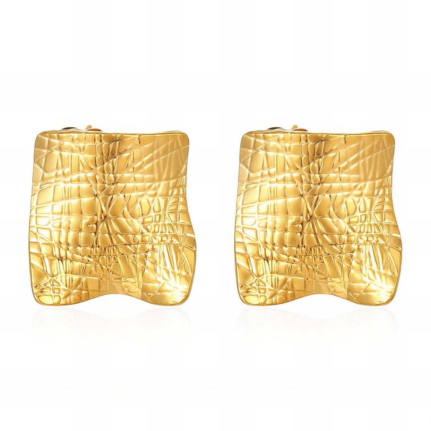 Crocodile Effect Studs