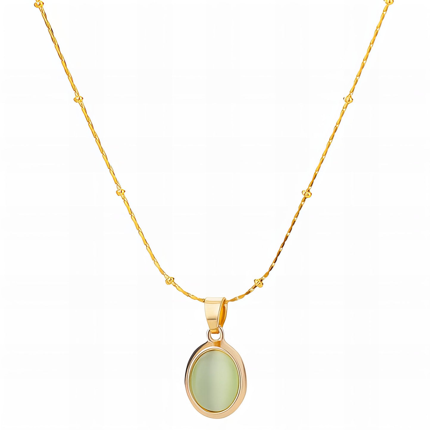 Green Stone Necklace