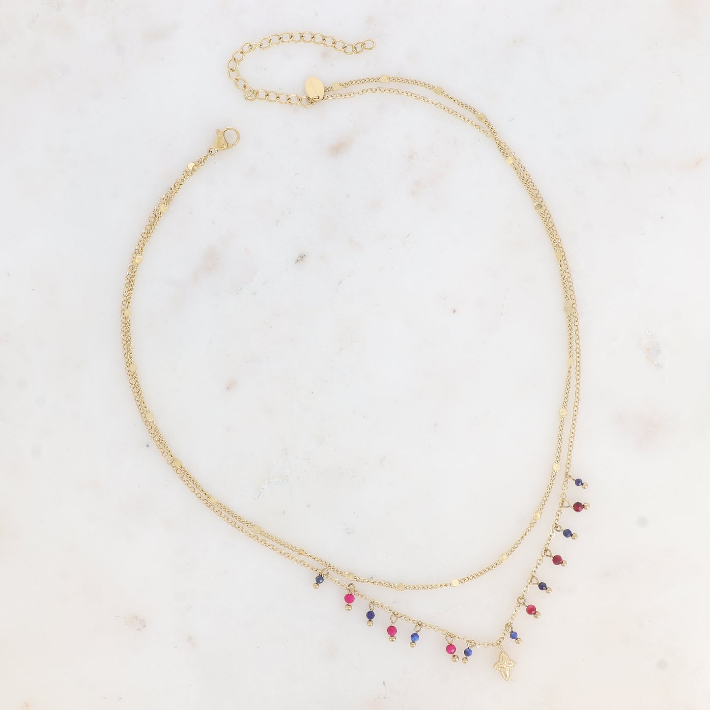 Taïla 2-strand necklace