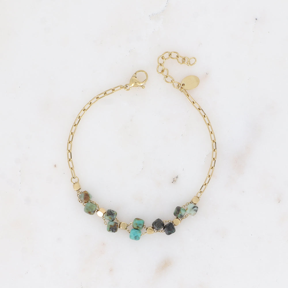 Twisted Stone Bracelet