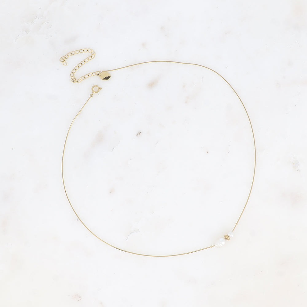 Snake Pearl Necklace