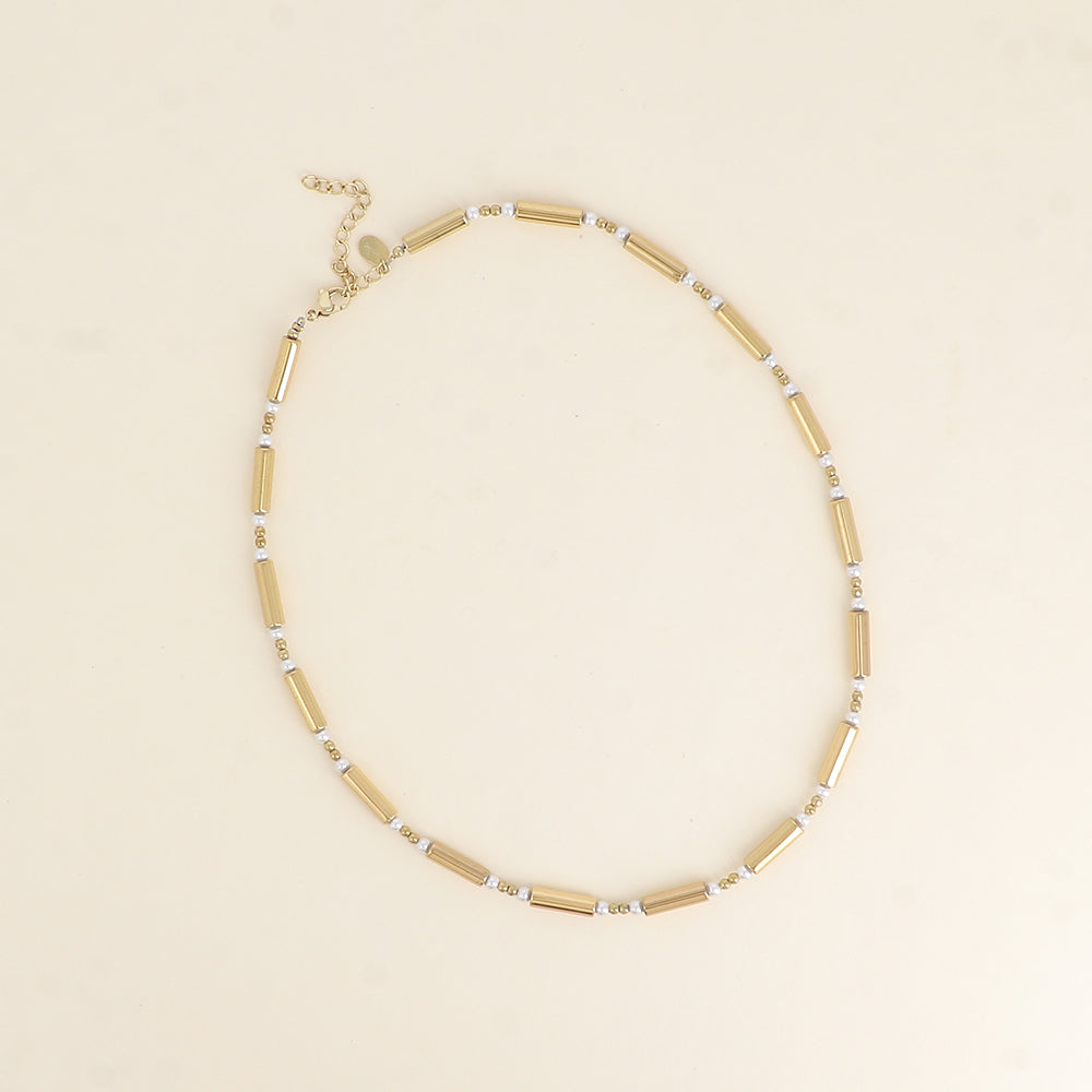 Tube necklace