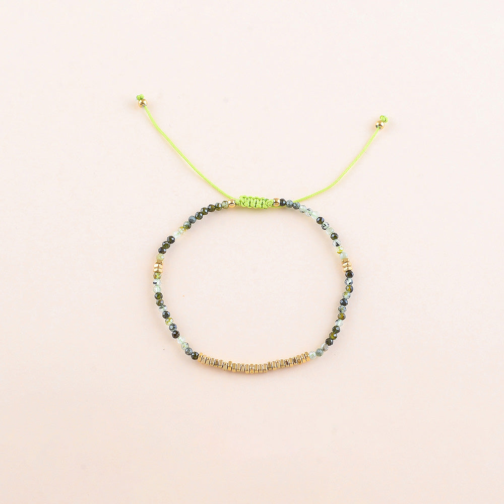 Tiny stone bracelet