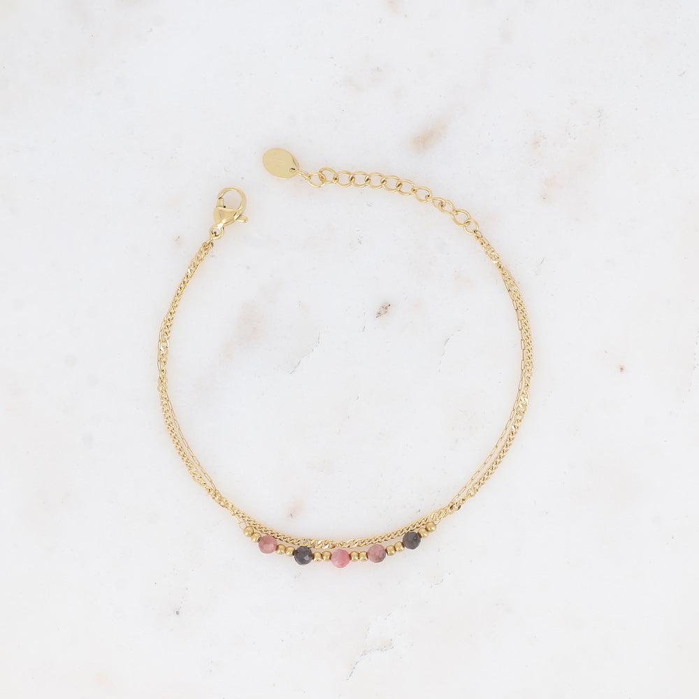 Maxmilien two-strand bracelet