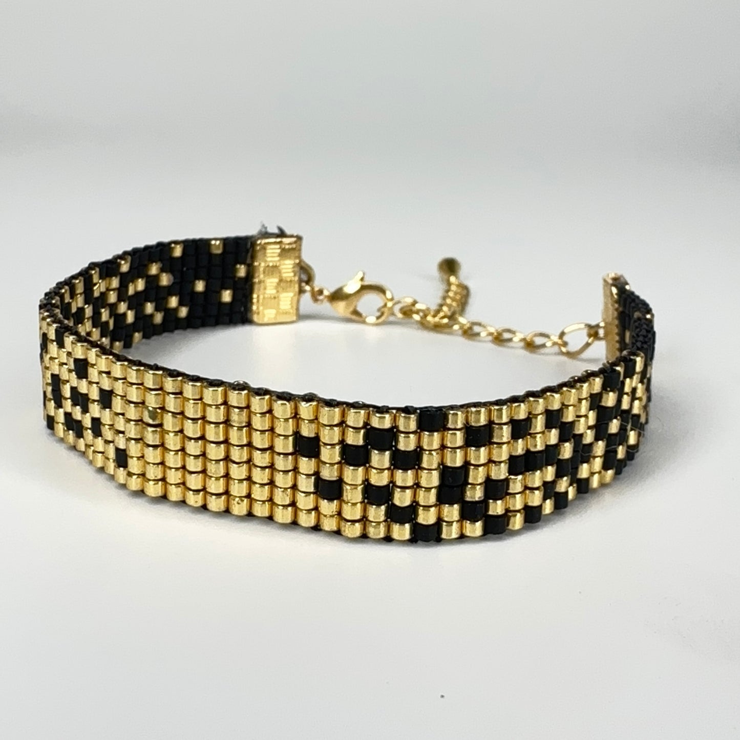 Golden Mosaic Miyuki Bracelet