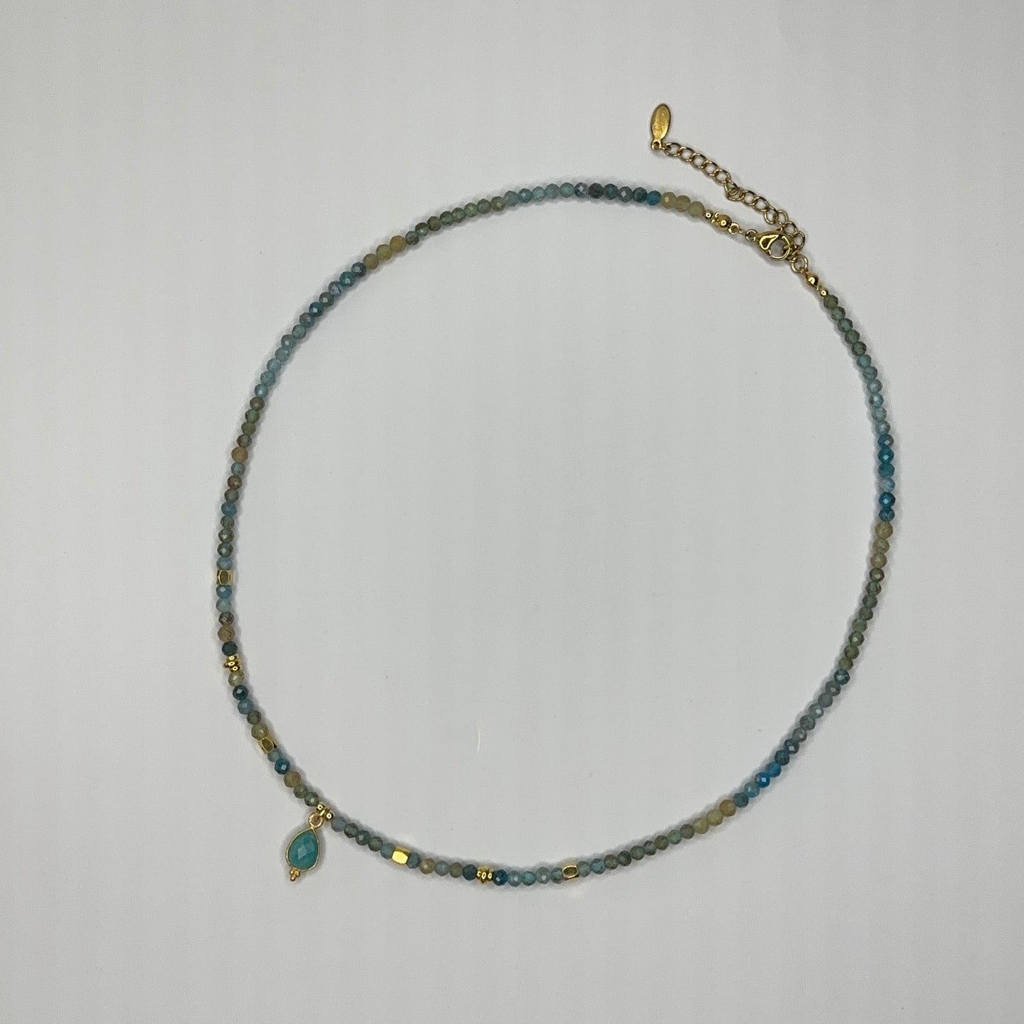 Ocean Breeze Teardrop Necklace
