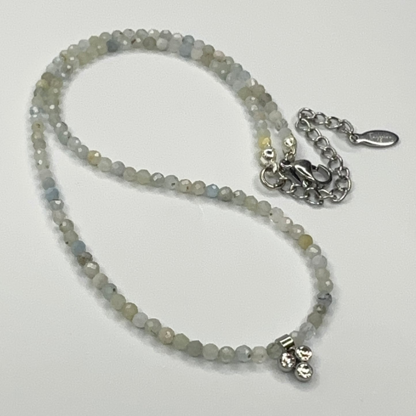 Silver Glow Radiance Necklace