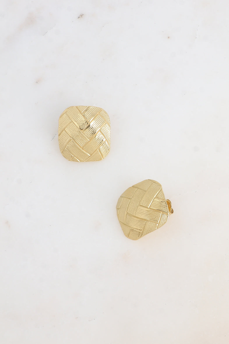 Checkered Earrings