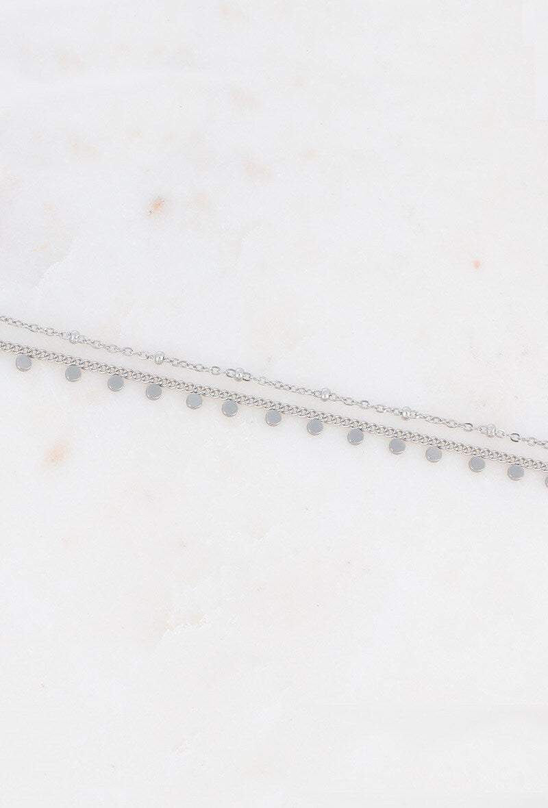 Lozenges 2 Layer Bracelet