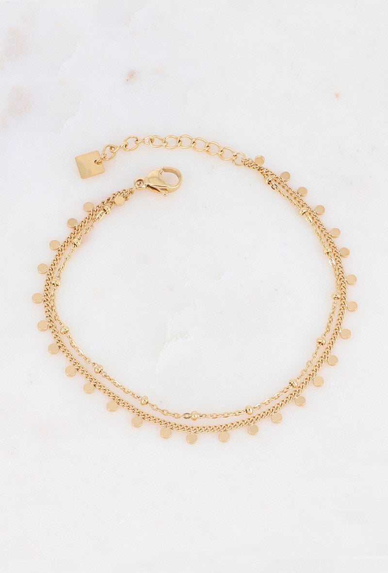 Lozenges 2 Layer Bracelet
