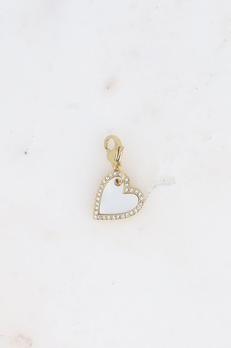 Enamel Heart Charm