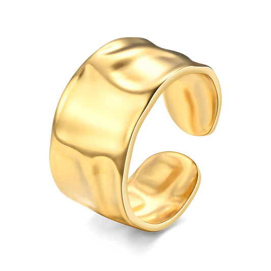 Matte Gold Ring