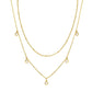 Drops Double Necklace