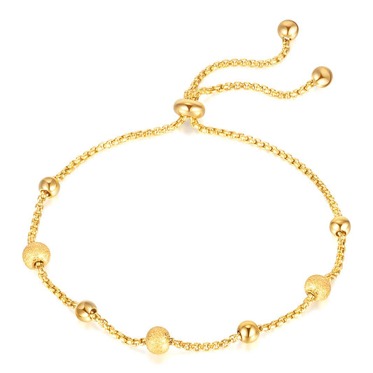 Gold Pearls Bracelet