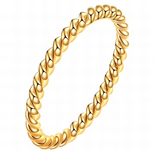 Gold Twisted Ring