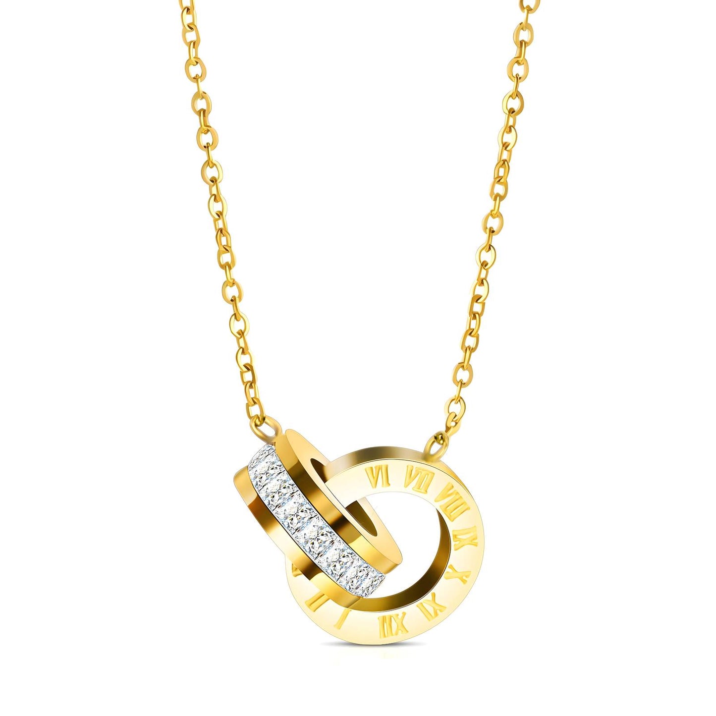 Locked Dial Necklace