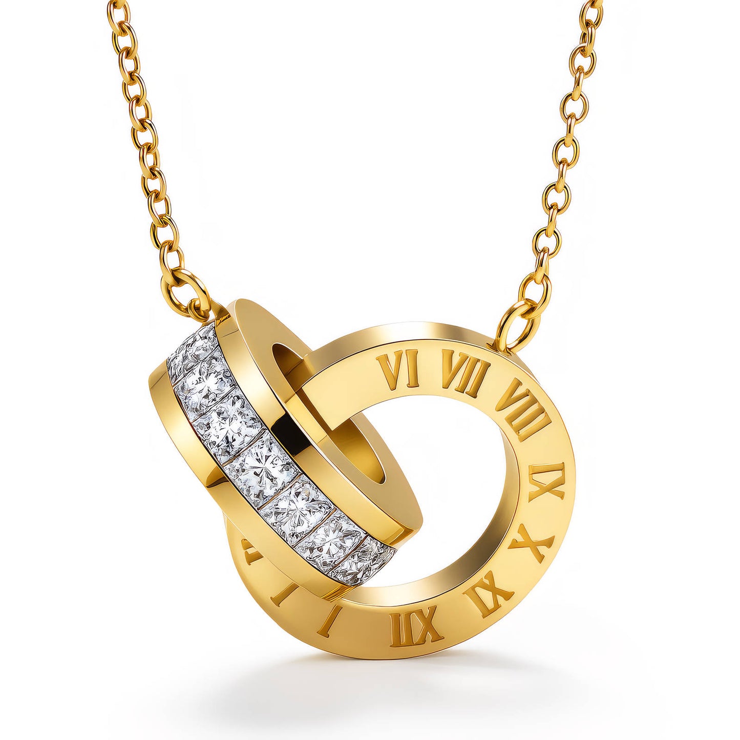 Locked Dial Necklace