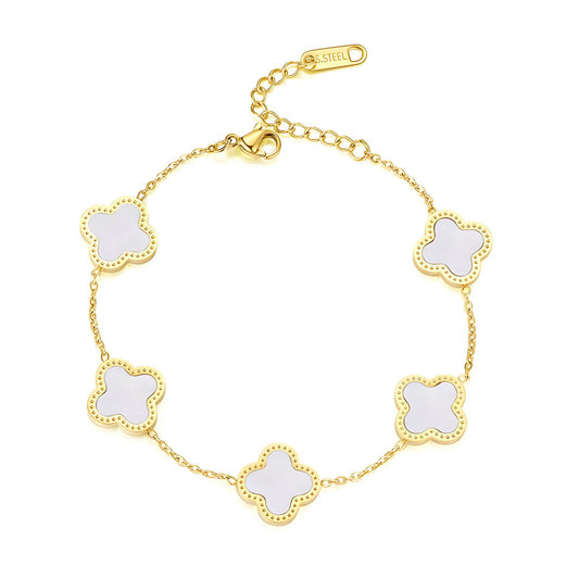 White Clover Bracelet