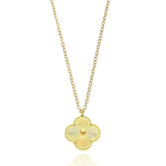 Gold Clover Necklace