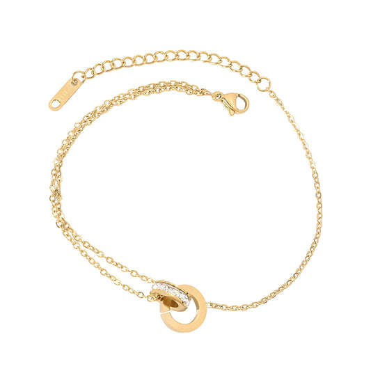 Intertwined Rings Bracelet