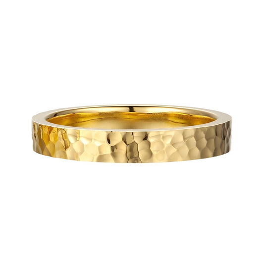 Hammered Gold Ring