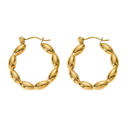 Bubble Hoop Earrings