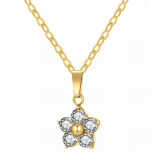White Flower Necklace