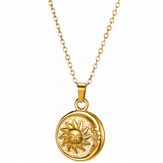Sun and Moon Necklace