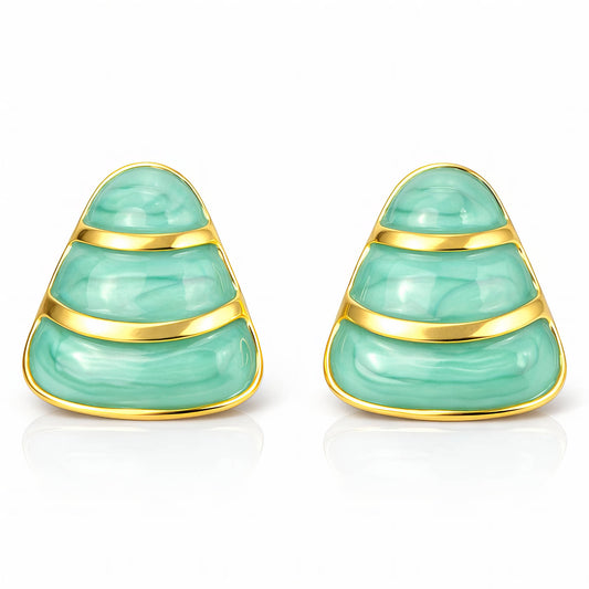 Enamel Earrings
