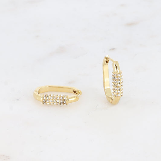 Olia Creole earrings