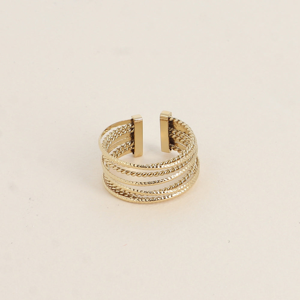 Twisted Ringed Ring