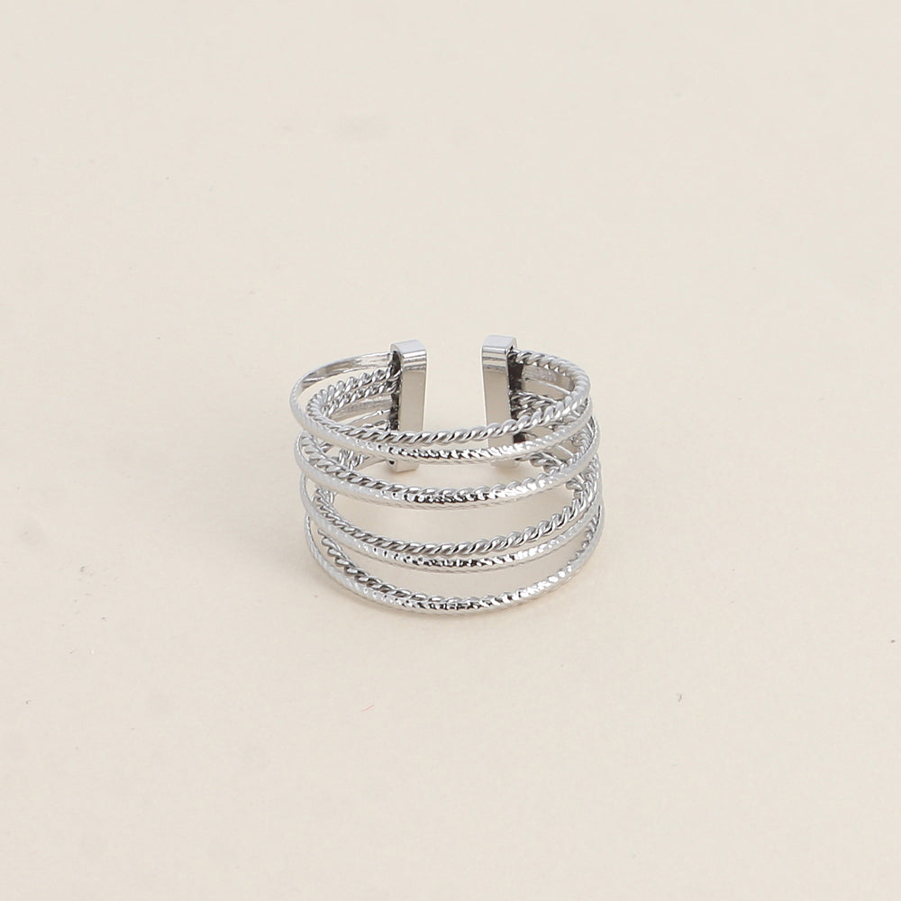 Twisted Ringed Ring