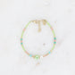Flower bead bracelet
