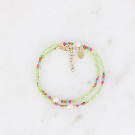 Double-wrap bracelet/choker