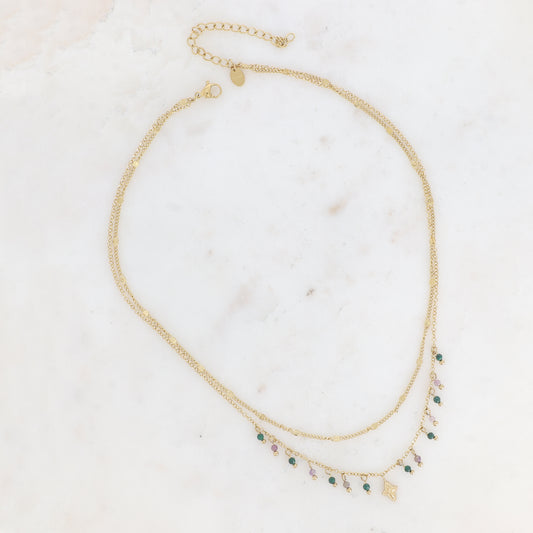 Taïla 2-strand necklace
