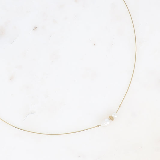 Snake Pearl Necklace