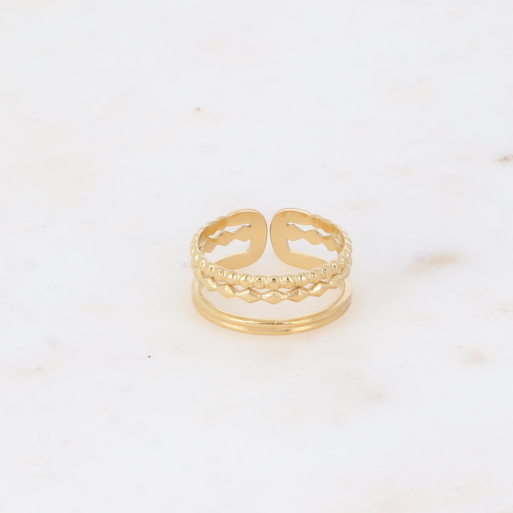 Three Row Ring