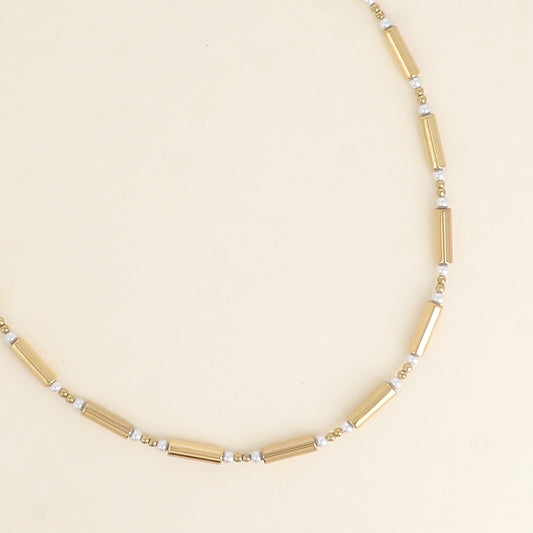 Tube necklace