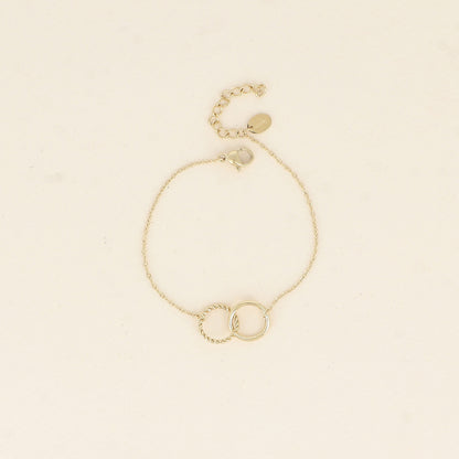 Double Ring Bracelet