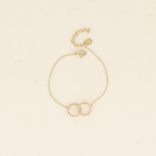 Double Ring Bracelet